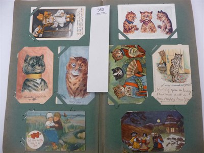 Lot 363 - An Album of Mainly Edwardian Postcards, containing approximately two hundred and fifty cards,...