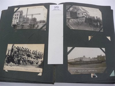 Lot 370 - An Album of 1st World War Period Cards, containing approximately three hundred cards, including...