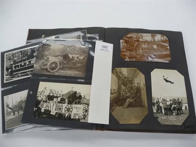 Lot 395 - Twenty Postcards and Photographs of Trams and other Road Transport, mainly real photographic,...