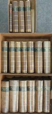 Lot 2 - The Building News Plate volumes, 1861, 1875-88, 1890-91, 17 vols., single page and folding...
