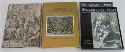 Lot 20 - van Bastelaer (Rene) The Prints of Peter Bruegel the Elder, 1992, dust wrapper; Lafond (Paul),...