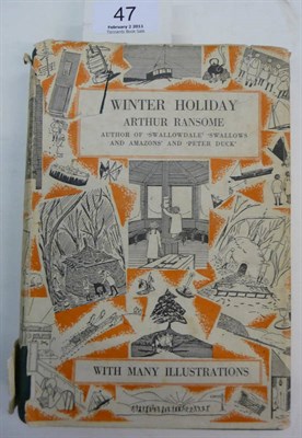 Lot 47 - Ransome (Arthur) Winter Holiday, 1933, first edition, dust wrapper (torn)
