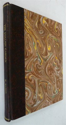 Lot 56 - Mason (W.) The English Garden, A Poem, 1778-81, York and London, 4 vols. bound as one, book one...