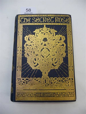 Lot 58 - Yeats (W.B.) The Secret Rose, 1897, Lawrence & Bullen, first edition, 7 plates by J.B. Yeats,...