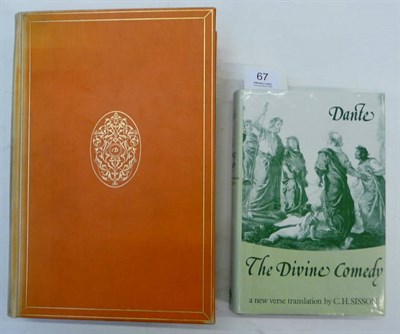 Lot 67 - Dante Alighieri La Divina Commedia or The Divine Vision of Dante Alighieri in Italian &...