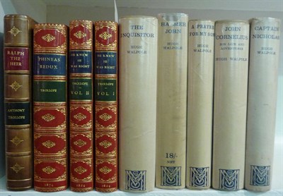 Lot 80 - Trollope (Anthony) He Knew He Was Right, 1869, Strahan, 2 vols., first edition thus, t.e.g.,...