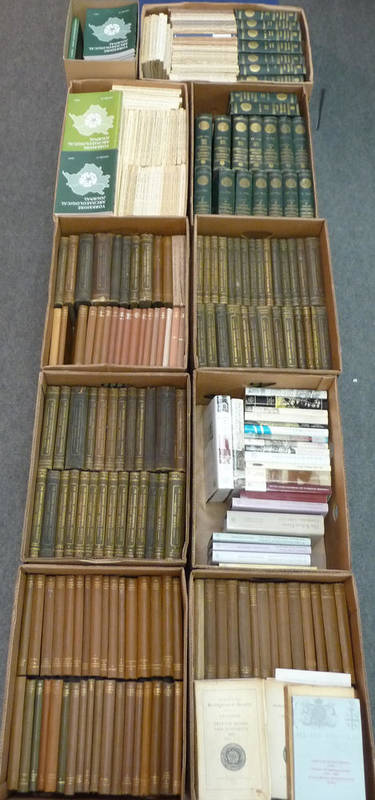 Lot 98 - Yorkshire Archaeological Society Record Series, Volumes 1 - 55, 57 - 67, 69 - 160, 1885 - 2009, 158