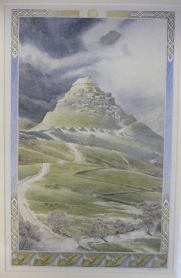 Lot 31 - Lee (Alan) '.. Edoras those courts are called' said Gandalf, 'and Meduseld is that golden hall....