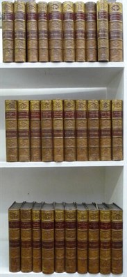 Lot 45 - Dickens (Charles) [The Works of Charles Dickens], 1874-6, 30 vols, Chapman and Hall, half calf...
