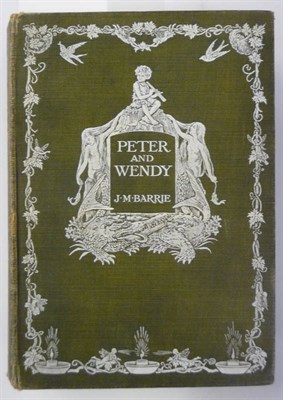 Lot 46 - Barrie (J.M.) Peter and Wendy, nd. [1911], Hodder and Stoughton, first edition, frontis, title...