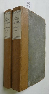 Lot 69 - Marshall [William] The Rural Economy of Yorkshire, 1788, 2 vols., 2 double page maps, original...