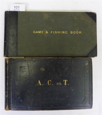 Lot 101 - Game Diaries The Game Diary of Alan Cathcart de Trafford, 1893 - 1928, manuscript records of...