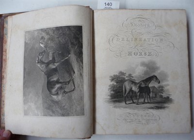 Lot 140 - Lawrence (John) The History and Delineation of the Horse .., 1809, 4to., engraved title, dedication