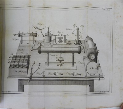 Lot 152 - Cavallo (Tiberius) A Complete Treatise of Electricity in Theory and Practice with Original...