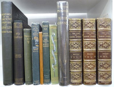 Lot 186 - Boswell (James) The Life of Samuel Johnson, 1900, 3 vols., extra illustrated throughout,...