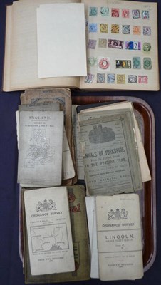 Lot 203 - Mixed Ephemera, including Ordnance Survey maps, Michelin maps, Annals of Yorkshire, Motor...