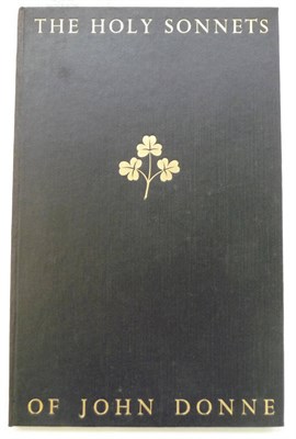 Lot 13 - Donne (John) The Holy Sonnets of John Donne, 1938, Dent, illustrated by Eric Gill, ltd. edition...
