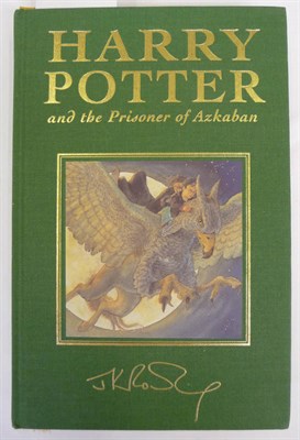 Lot 43 - Rowling (J.K.) Harry Potter and the Prisoner of Azkaban, 1999, Bloomsbury, first edition, first...