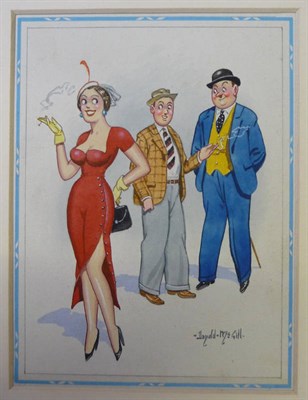 Lot 51 - McGill (Donald) - Original Artwork ''Look at that - pure French!'', ''Well - French!!'', nd.,...