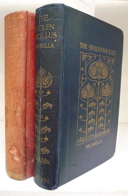 Lot 76 - Wells (H.G.) The Wonderful Visit, 1895, Dent, UK first edition, lacking 'r' from 'reader' (p. 198)