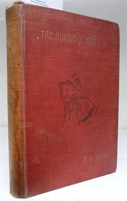 Lot 78 - Wells (H.G.) The Invisible Man, 1897, Arthur Pearson, first edition, page 1 numbered '2', 2...