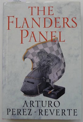 Lot 95 - Perez-Reverte (Arturo) The Flanders Panel, 1994, Harvill, first English language edition, first...