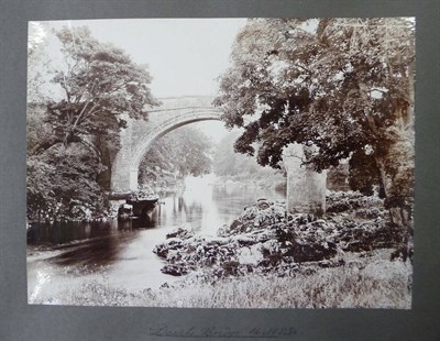 Lot 105 - [?Frith (Francis)] Views of Kirkby Lonsdale, nd., album containing twelve sepia photographs,...