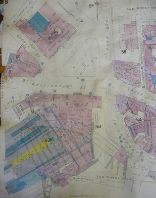 Lot 108 - Charles E. Goad Ltd. Insurance Plan of Leeds, Vol 1, large folio, 625mm x 540mm, 31...