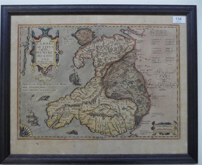 Lot 134 - Lloyd (Humphrey) - [Mercator (Gerard)] Cambriae Typus Auctore Humfredo Lhuydo Denbigiense...