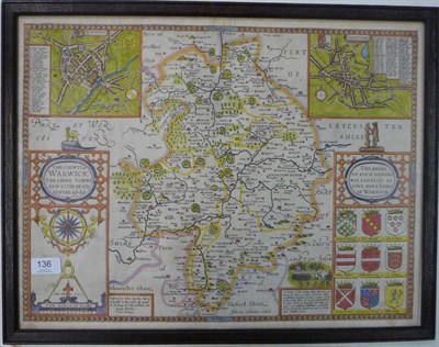 Lot 136 - Speede (John) The Counti of Warwick the Shire Towne and Citie of Coventre described, 1610 [1611...