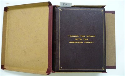 Lot 138 - Kershaw (Frank) 'Round the World with the Sheffield Choir', March 17th to October  2nd, 1911,...