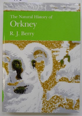 Lot 170 - New Naturalist Series Berry (R.J.), The Natural History of Orkney, 1985, New Naturalist 70,...