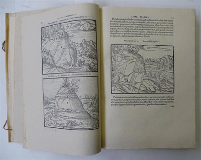 Lot 204 - Agricola (Giogio) De Re Metallica, 1959, Rome; Finsider, folio, numbered ltd. edition of 1000,...