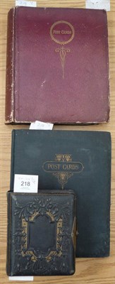 Lot 218 - A Collection of Pre-War Postcards of Overseas Interest, mainly European, in two albums; An Album of