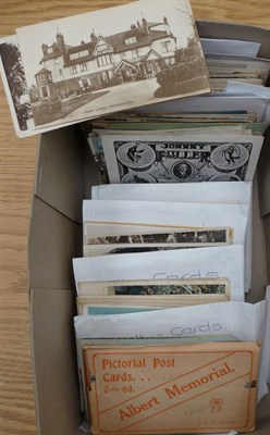 Lot 242 - A Collection of Mixed Pre-War Postcards, approximately four hundred and fifty cards, including...