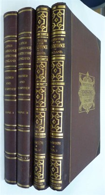 Lot 18 - Gotch (J. Alfred) Architecture of the Renaissance in England ..., 1894, 2 vols, folio, 145...