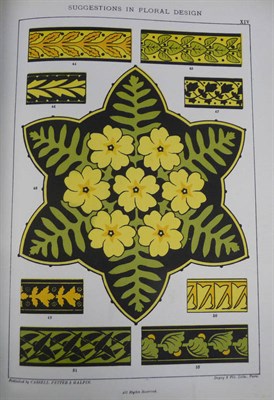 Lot 23 - Hulme (F. Edward) Suggestions in Floral Design, nd., Cassell, Petter & Galpin, 4to, 52...