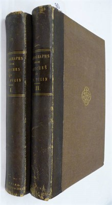 Lot 90 - Ayling (Stephen) Photographs from Sketches by Augustus Welby N. Pugin, 1865, 2 vols.,...