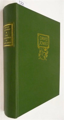 Lot 122 - Cleverdon (Douglas) The Engravings of David Jones, A Survey, 1981, Clover Hill, 4to, numbered...