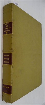 Lot 181 - The Book of Common Prayer ..., The Prayer Book of King Edward VII ..., 1903, Essex House Press,...