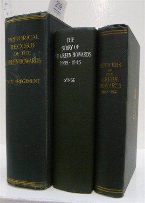 Lot 209 - The Green Howards Synge (W.A.T.), The Story of the Green Howards, 1939 -1945, 1952, plates and maps