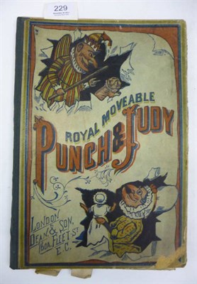 Lot 229 - Moveable Book Royal Moveable Punch & Judy, nd., Dean & Son, folio, 8 colour pages, each with...