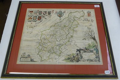 Lot 250 - [Blaeu (Willem & Jan] Comitatus Northantonensis vernacule Northamton Shire, nd. [1646 or...