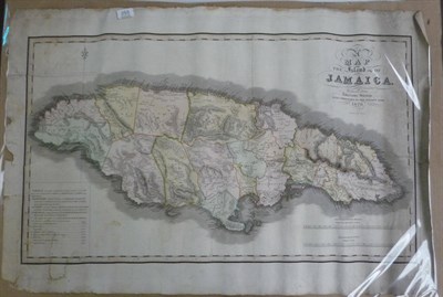 Lot 253 - Scott (R.) engr. A Map of the Island of Jamaica, reduced from Robertson's Surveys with...