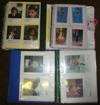 Lot 323 - An Album of Grange Hill Publicity Cards, some signed; An Album of  Signed Casualty Publicity Cards