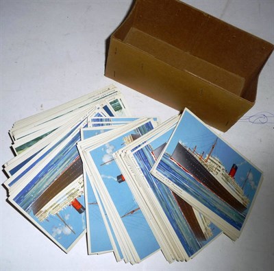 Lot 327 - A Collection of Unused Cunard Liner Postcards, approximately one hundred and fifty colour...