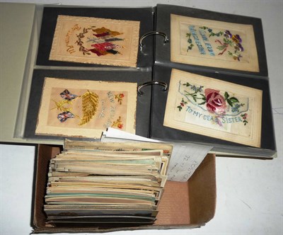 Lot 328 - Mixed Postcards, comprising two hundred and fifteen mainly pre-war cards, including English,...