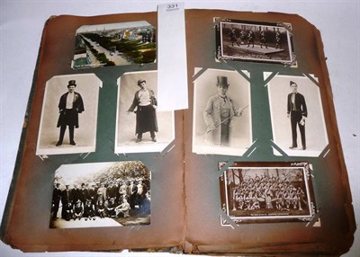 Lot 331 - An Album of Pre-War Postcards, containing approximately two hundred and eighty cards, including...