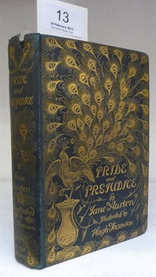 Lot 13 - Austen (Jane) Pride & Prejudice, 1894, illustrated by Hugh Thomson, a.e.g., original cloth gilt...