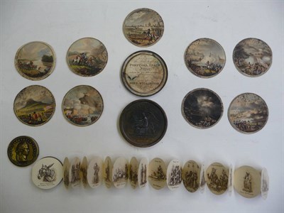 Lot 23 - Picture Medals The Battles of The British Army in Portugal, Spain and France from the Year 1808...